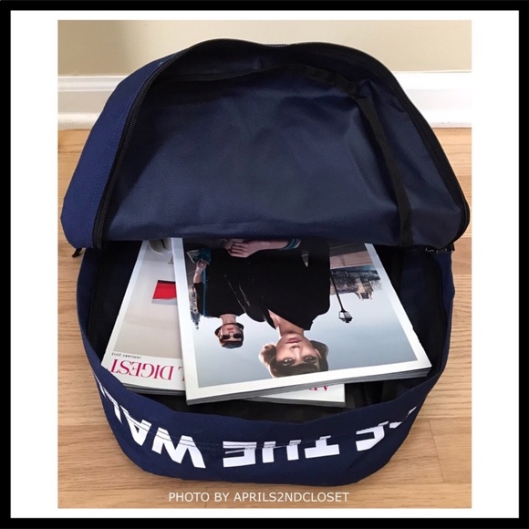 VANS LOGO SKATER LARGE CAMPUS TRAVEL BACKPACK - Picture 7 of 8